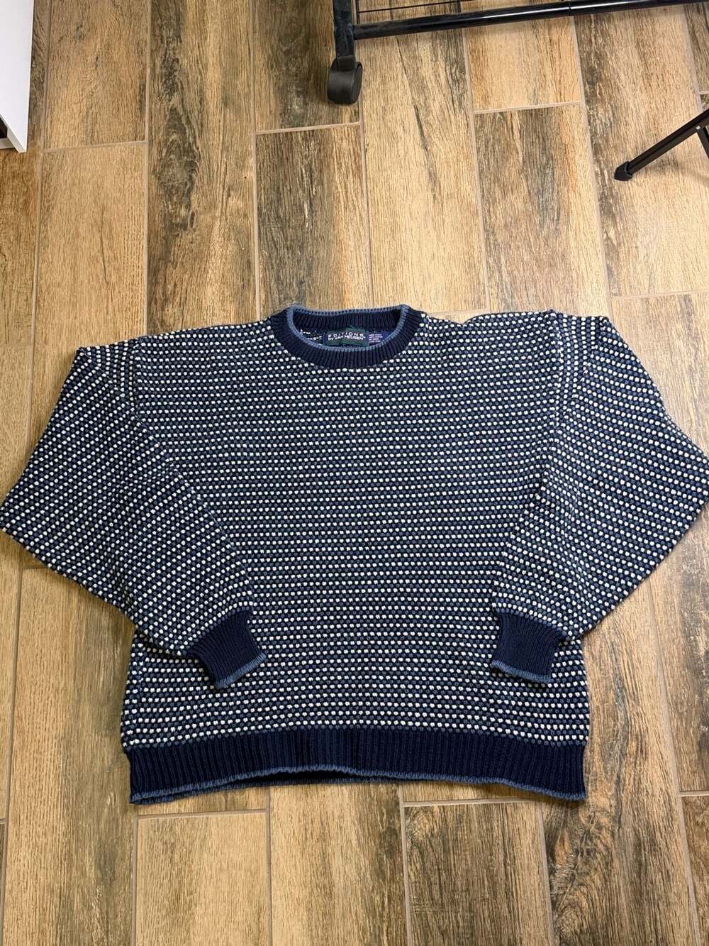 Vintage Editions by Van Heusen Men's Crewneck Sweater 100% Cotton